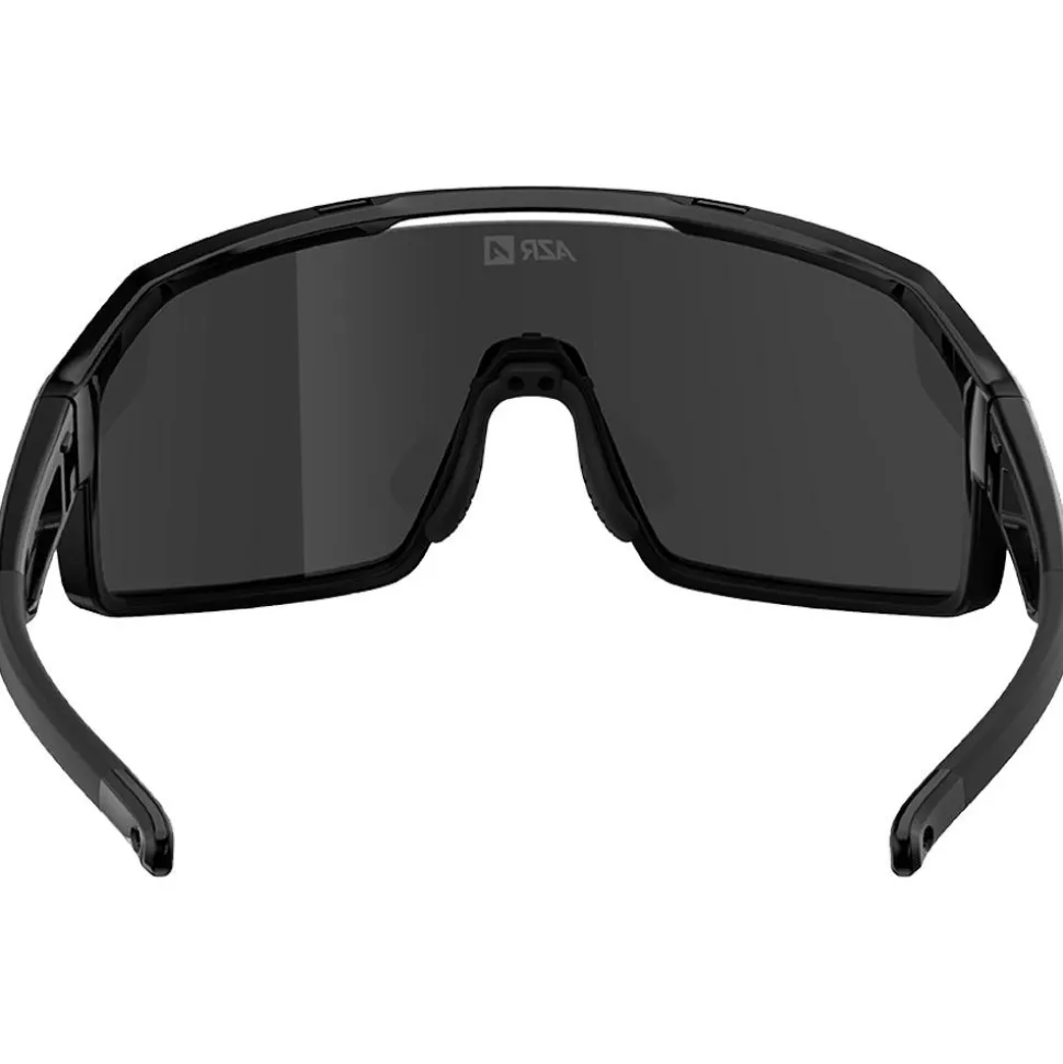 Lunettes de soleil AZR Coffret Pro Sky Rx Noir Mat Gris Miroir + Incolore