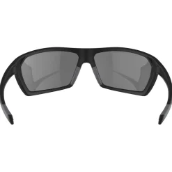 Lunettes de soleil AZR Fight Noire Mate Gris Miroir