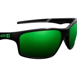 Lunettes de soleil AZR Fire Noire Mate Grise Multicouche Vert