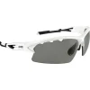 Lunettes de soleil AZR Huez Vernie Blanc Incolore Photochromic