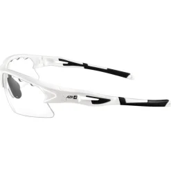 Lunettes de soleil AZR Huez Vernie Blanc Incolore Photochromic