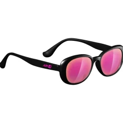 Lunettes de soleil AZR Kiss Noire Vernie Multicouche Rose
