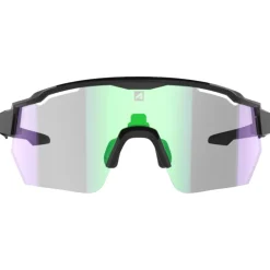 Lunettes de soleil AZR Race Rx Vernie Noir Irisé Vert Photochromic