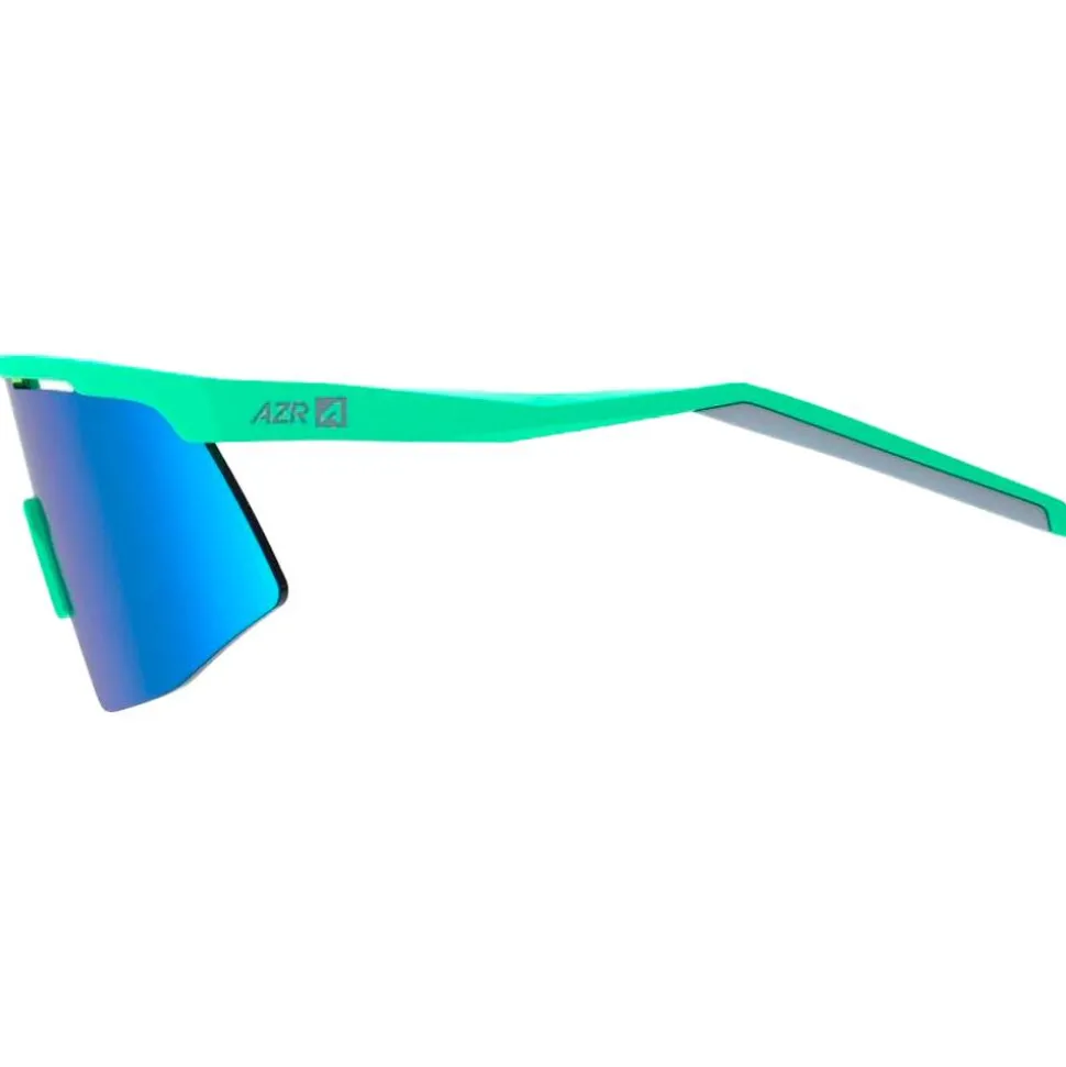 Lunettes de soleil AZR Team Jr Verte Mate Multicouche Vert