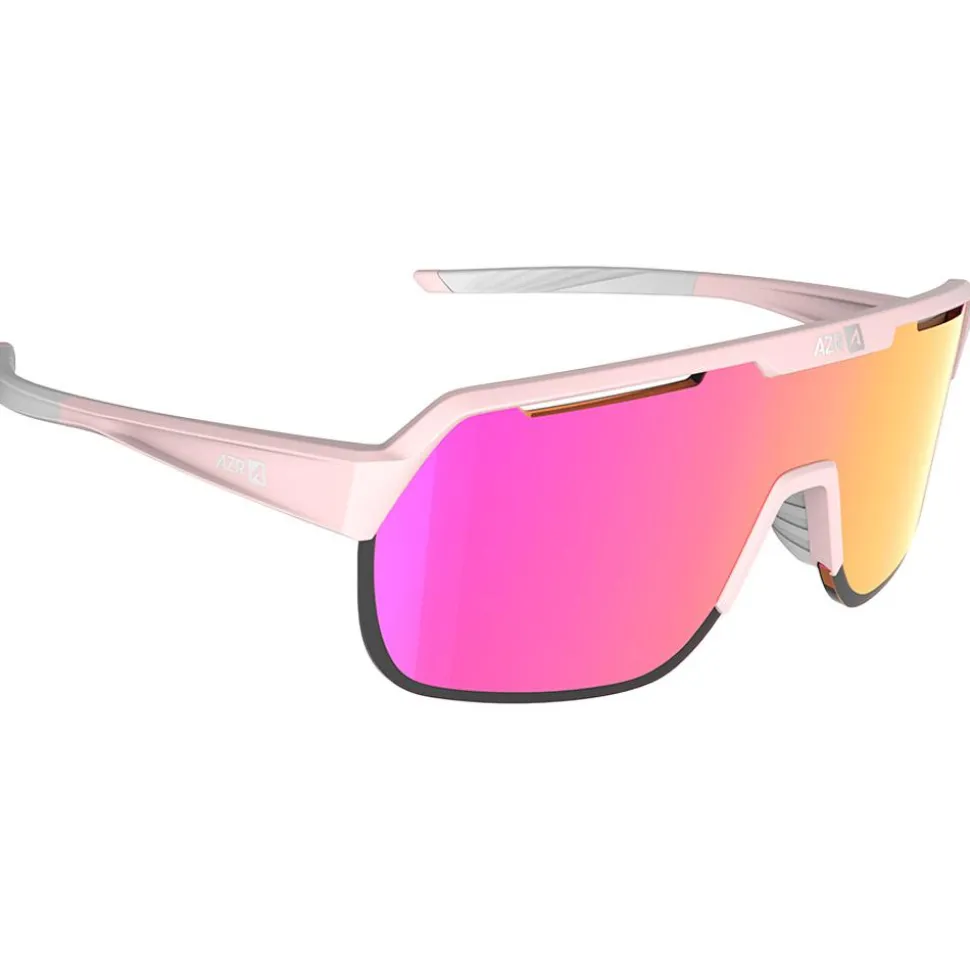 Lunettes de soleil AZR Victory Rx Rose Mate Photochromique Irisé Rose