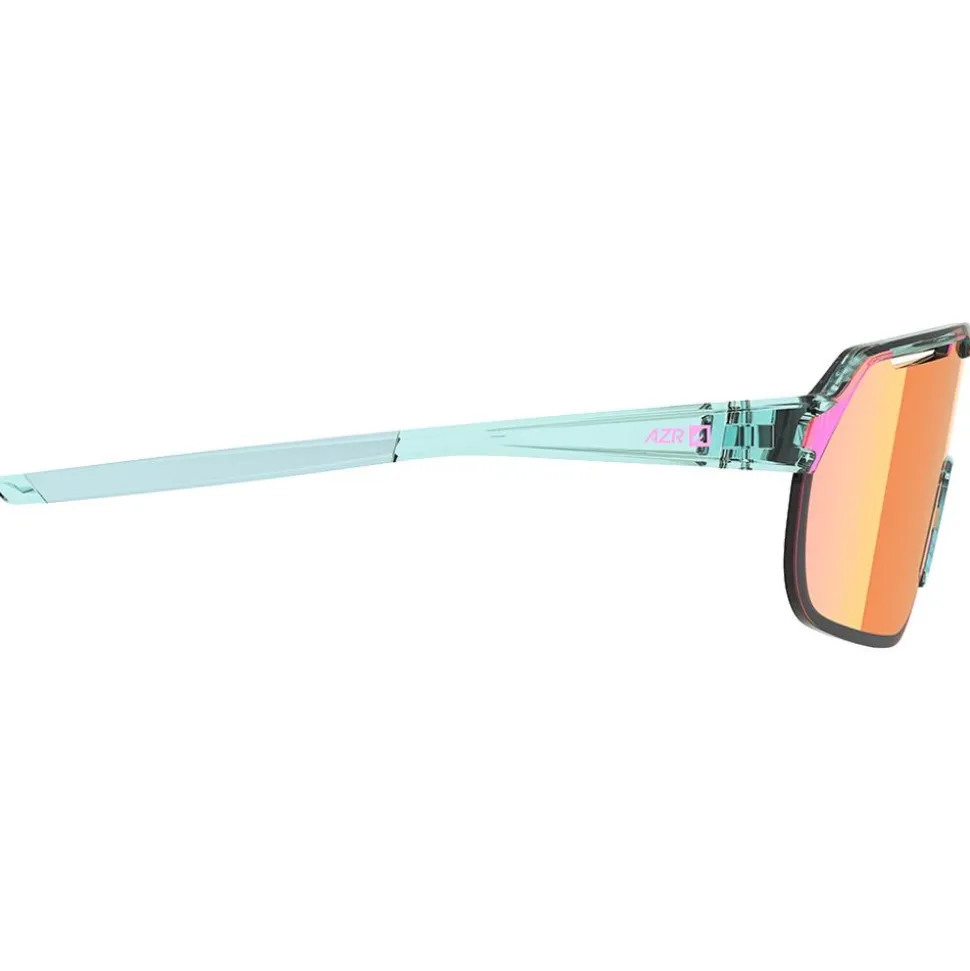 Lunettes de soleil AZR Victory Rx Crystal Grise Vernie Multicouche Rose