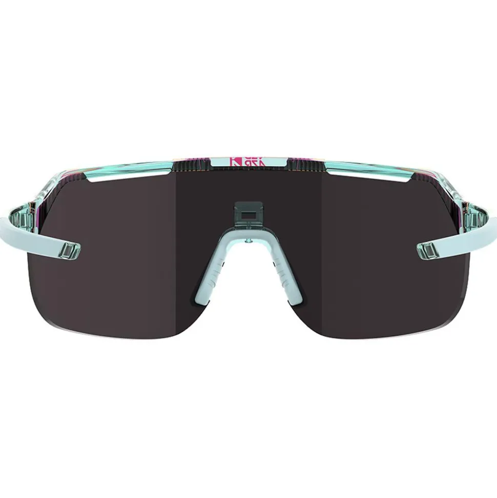 Lunettes de soleil AZR Victory Rx Crystal Grise Vernie Multicouche Rose