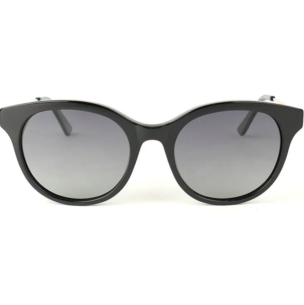 Lunettes de soleil Binocle Eyewear Malaga Gold Black Grey Polarized