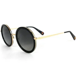 Lunettes de soleil Binocle Eyewear Monica Gold Grey Polarized