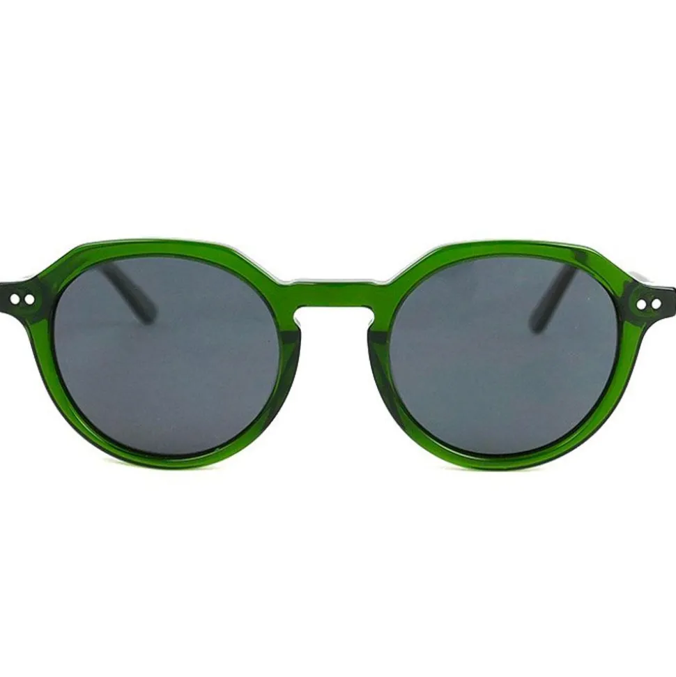 Lunettes de soleil Binocle Eyewear Melbourne Shiny Khaki Grey Polarized