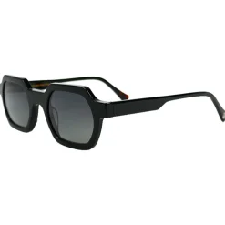 Lunettes de soleil Binocle Eyewear John Shiny Black Gradient Grey Polarized