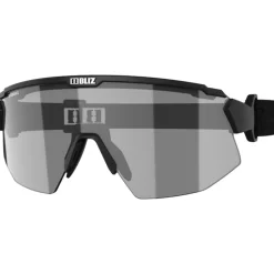 Lunettes de soleil Bliz Breeze Matt Black Brown Silver Mirror Polarized + Orange