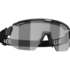 Lunettes de soleil Bliz Breeze Matt Black Brown Silver Mirror Polarized + Orange