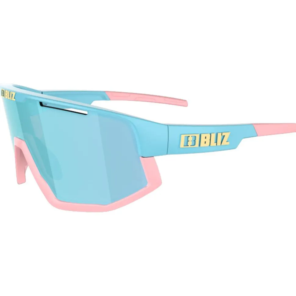 Lunettes de soleil Bliz Fusion Small Matte Pastel Blue Smoke Ice Blue Mirror