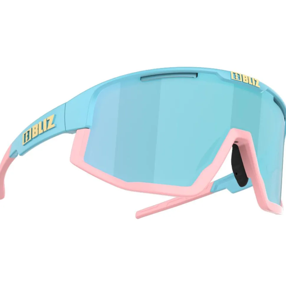 Lunettes de soleil Bliz Fusion Small Matte Pastel Blue Smoke Ice Blue Mirror