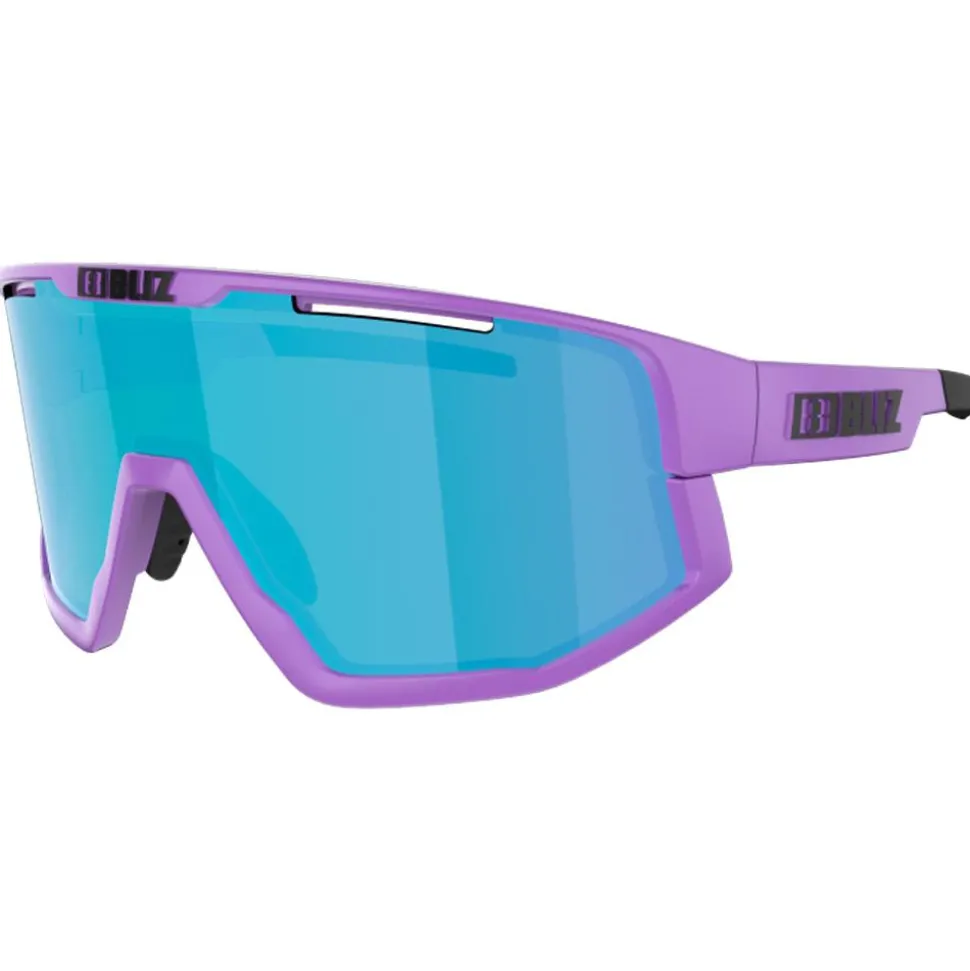 Lunettes de soleil Bliz Fusion Old Matte Purple Brown Blue Mirror