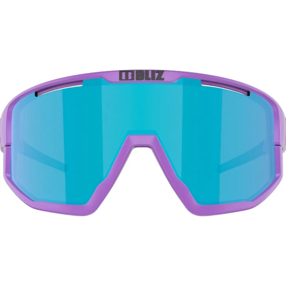 Lunettes de soleil Bliz Fusion Old Matte Purple Brown Blue Mirror