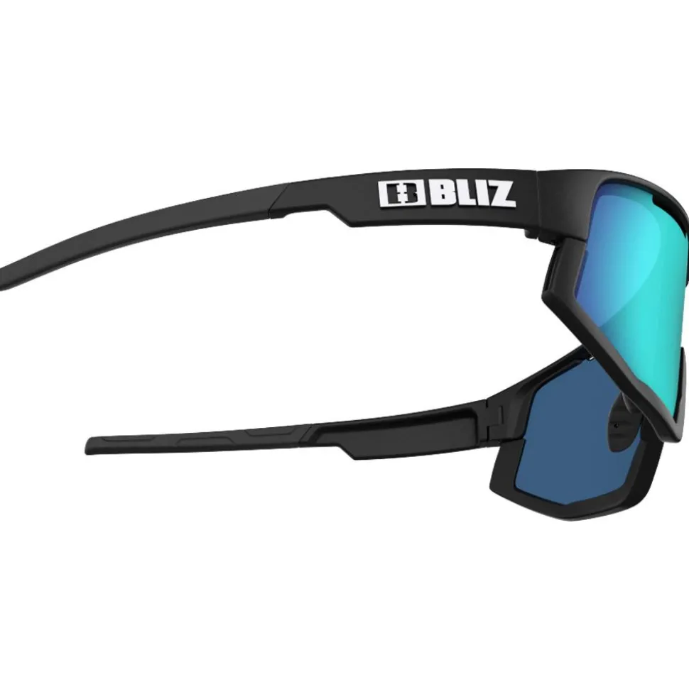 Lunettes de soleil Bliz Fusion Matt Black Smoke Blue Multi