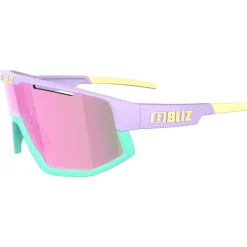 Lunettes de soleil Bliz Fusion Old Matte Pastel Purple Brown Pink Mirror
