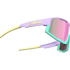 Lunettes de soleil Bliz Fusion Old Matte Pastel Purple Brown Pink Mirror