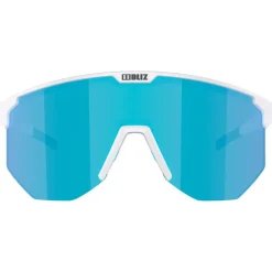 Lunettes de soleil Bliz Hero Small Matte White Brown Blue Mirror