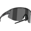 Lunettes de soleil Bliz Matrix Old Transparent Black Smoke Silver Mirror