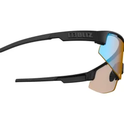 Lunettes de soleil Bliz Matrix Small Matte Black Nano Optics Nordic Light Coral Orange Blue Mirror