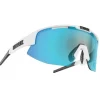 Lunettes de soleil Bliz Matrix Small Matt White Smoke Blue Mirror