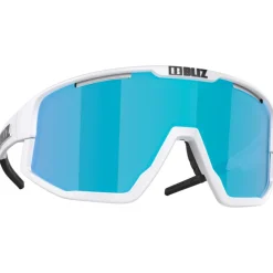 Lunettes de soleil Bliz Vision White Smoke W Blue Mirror