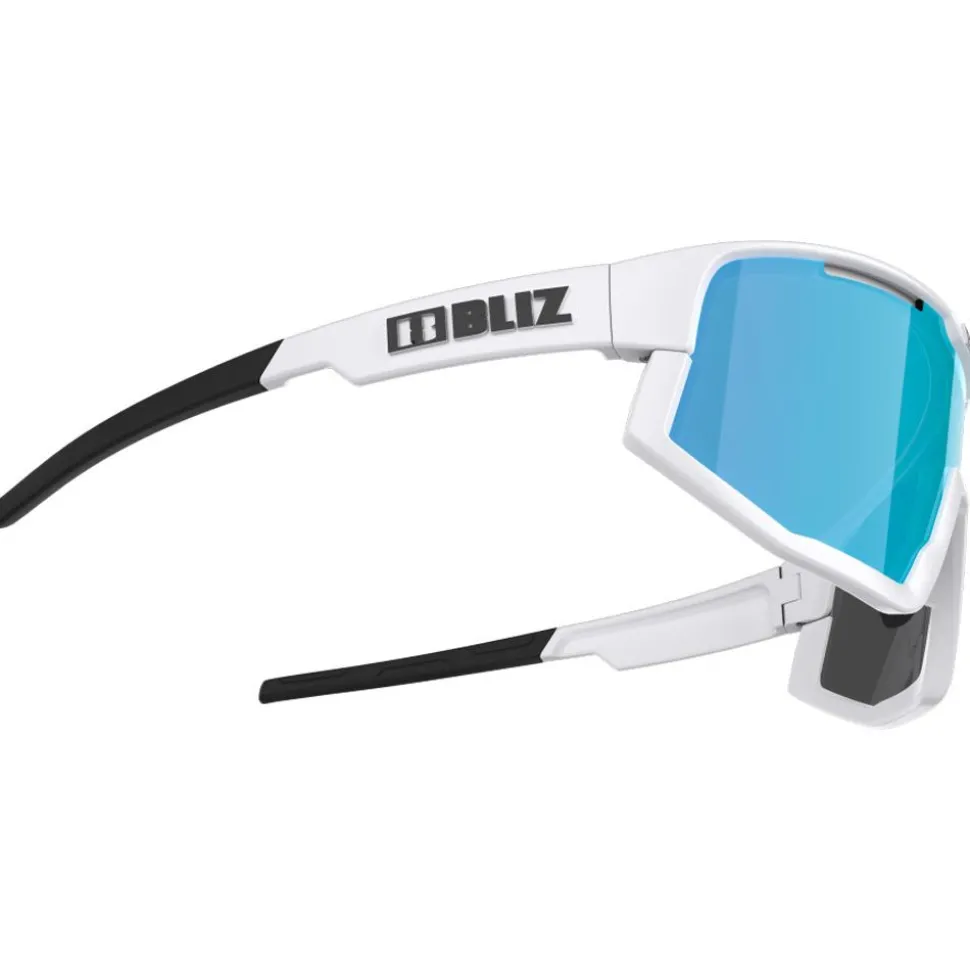 Lunettes de soleil Bliz Vision White Smoke W Blue Mirror