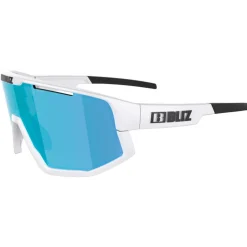 Lunettes de soleil Bliz Vision White Smoke W Blue Mirror