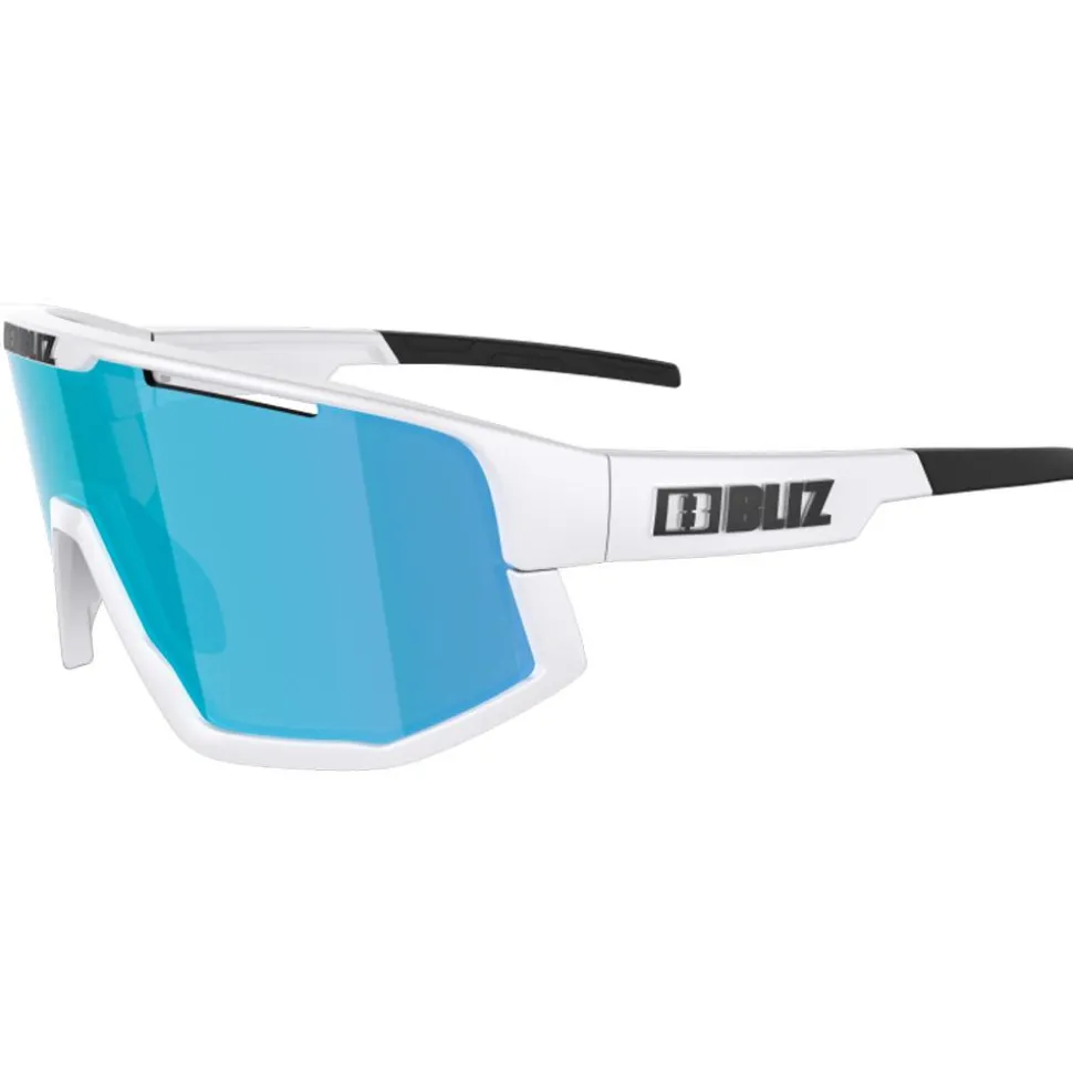 Lunettes de soleil Bliz Vision White Smoke W Blue Mirror
