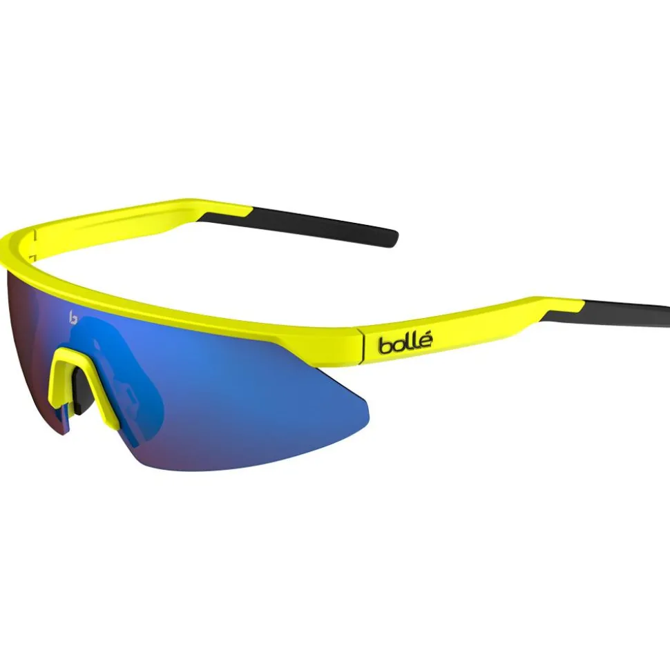 Lunettes de soleil Bollé Micro Edge Acid Yellow Matte Brown Blue