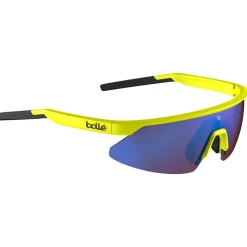 Lunettes de soleil Bollé Micro Edge Acid Yellow Matte Brown Blue