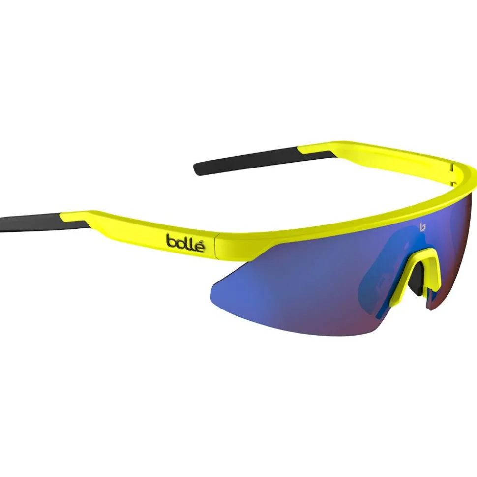 Lunettes de soleil Bollé Micro Edge Acid Yellow Matte Brown Blue