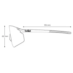 Lunettes de soleil Bollé Victus Steel Blue Metallic Jade Green Polarized