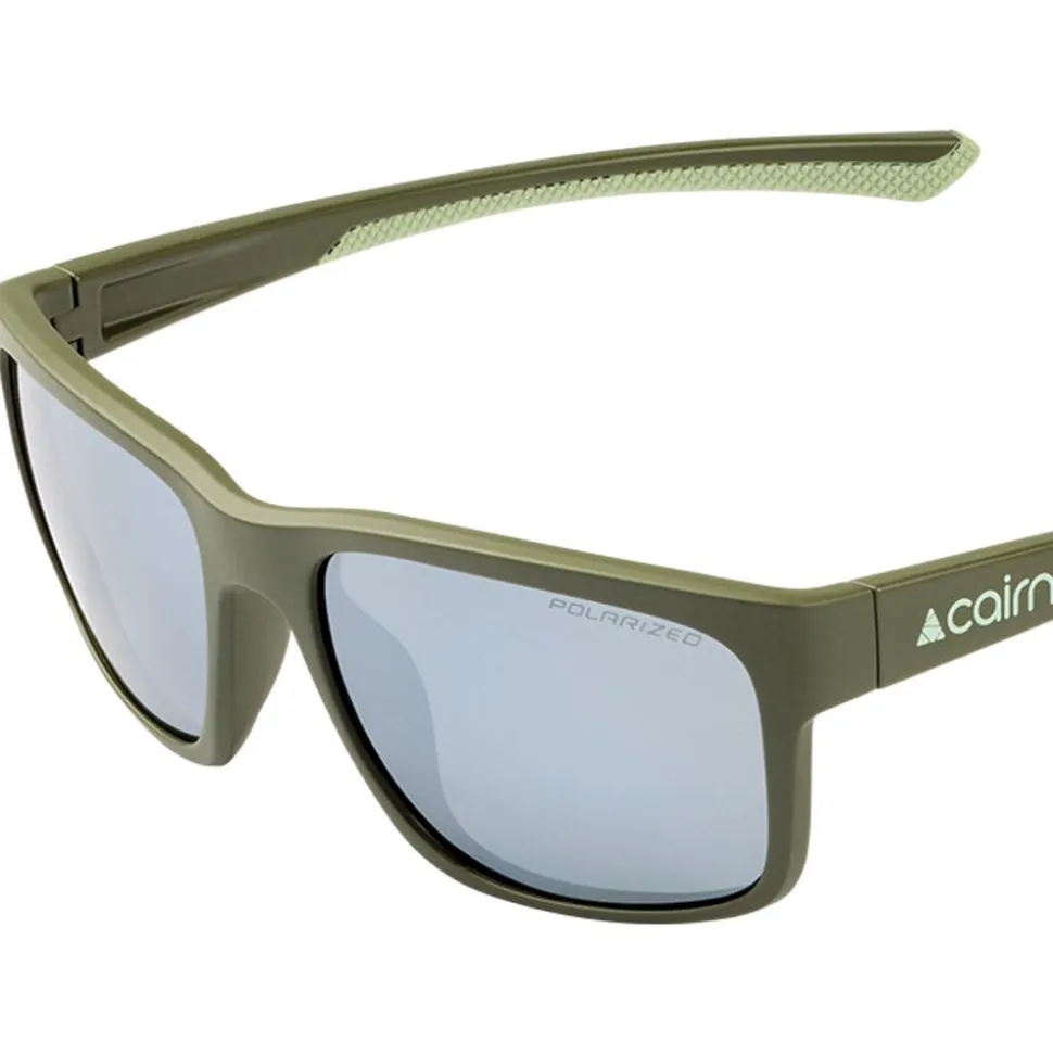 Lunettes de soleil Cairn Swim Mat Khaki Agate Grey Polarized