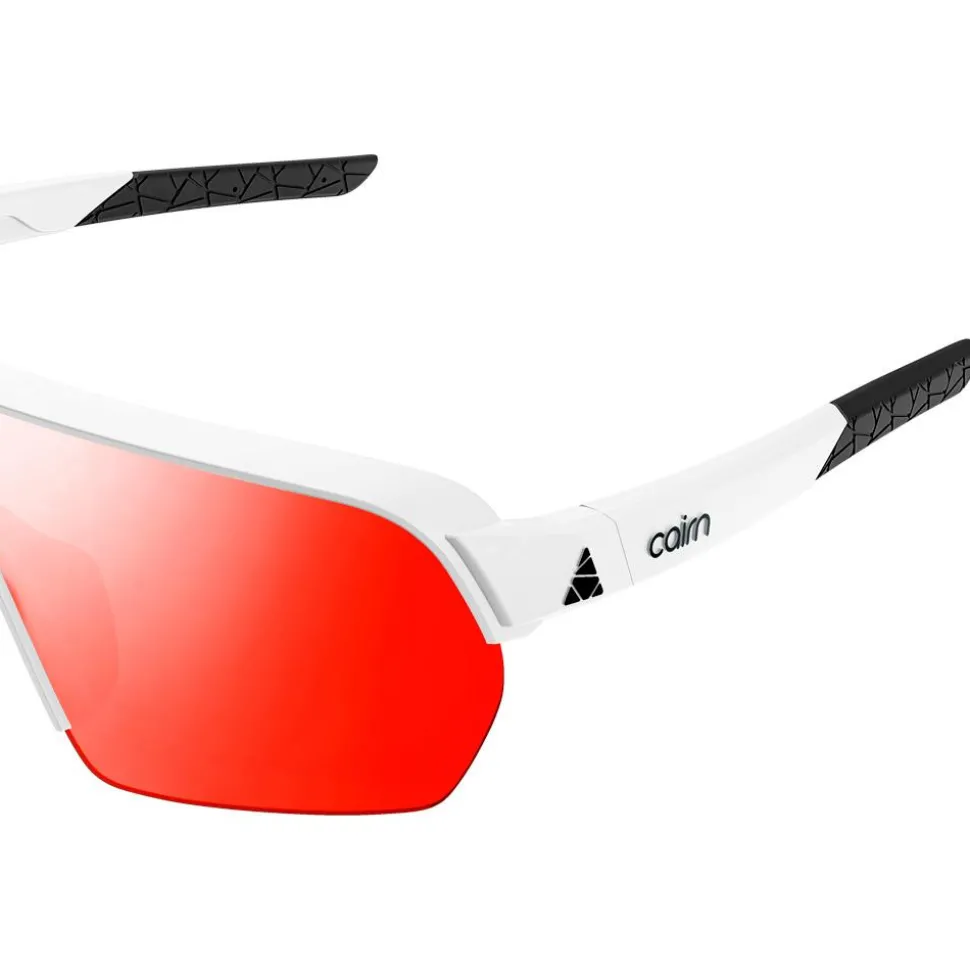 Lunettes de soleil Cairn Roc Light Mat White Black