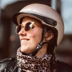Lunettes de soleil Cairn Hype Mat Transparent Biscuit Wood