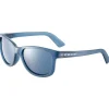 Lunettes de soleil Cebe Bloom Translucent Navy Matte Zone Blue Light Grey Cat.3