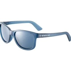 Lunettes de soleil Cebe Bloom Translucent Navy Matte Zone Blue Light Grey Cat.3