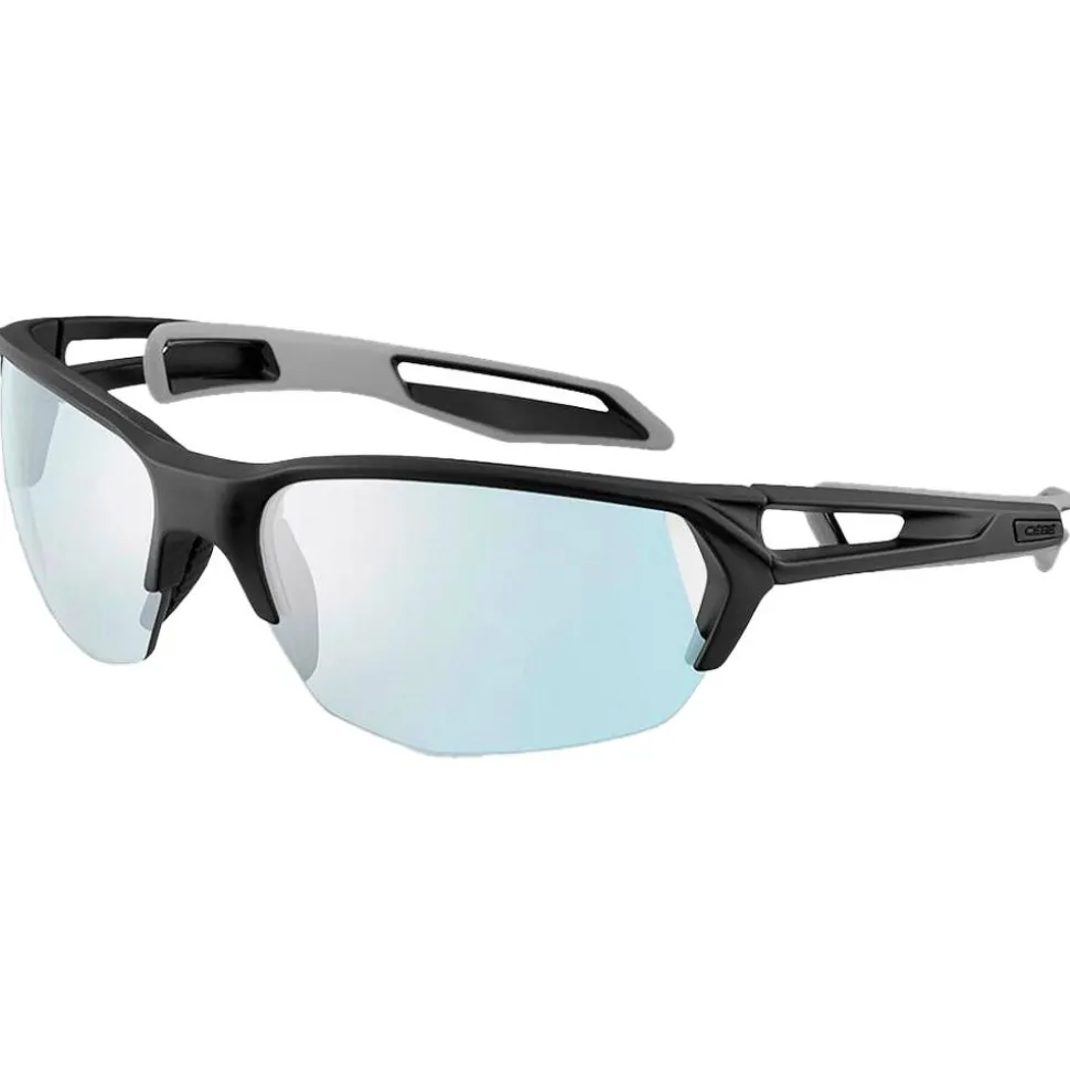 Lunettes de soleil Cebe S'Track M 2.0 Matte Black Grey Zone Vario Grey Blue