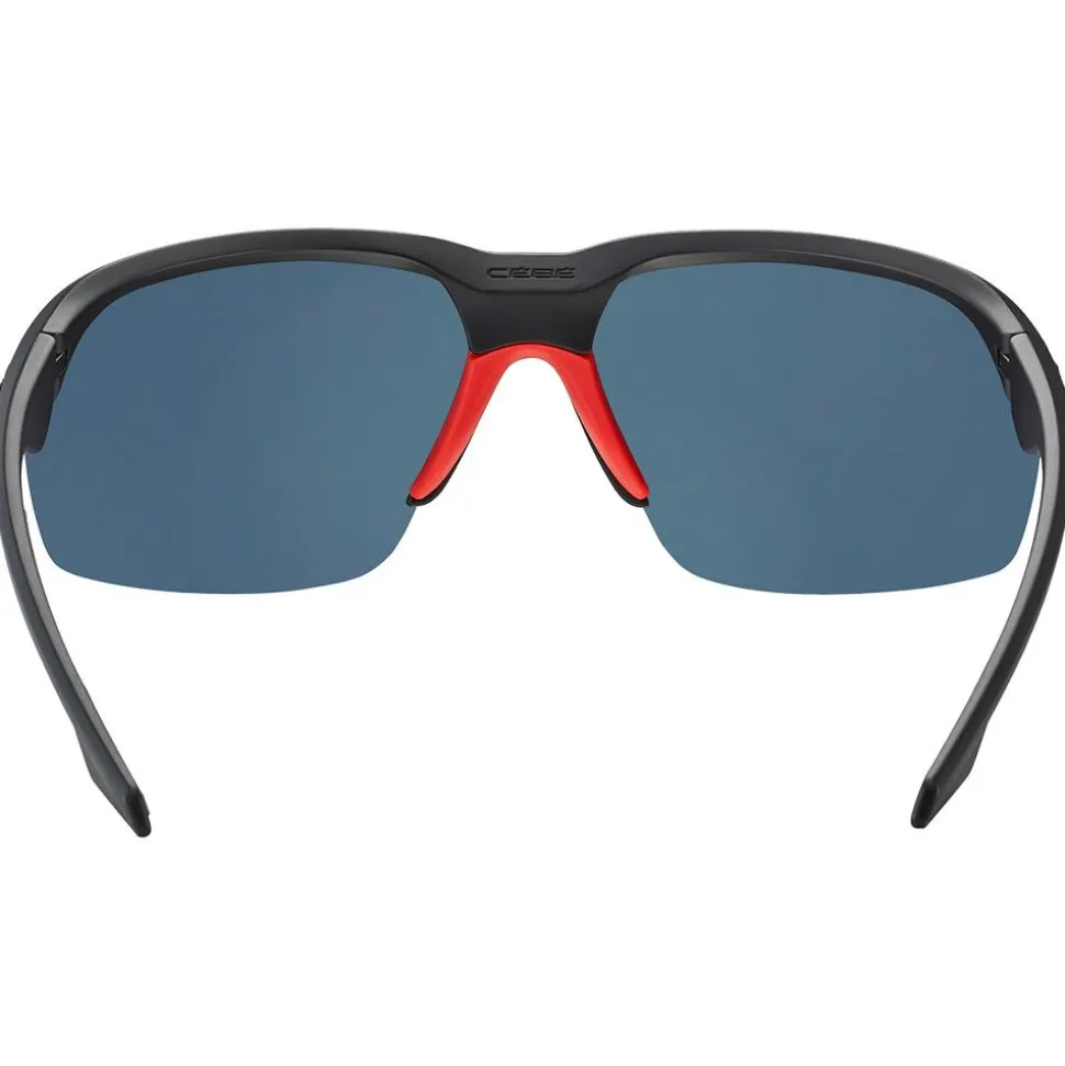 Lunettes de soleil Cebe Stamina Black Red Matte Zone Grey Cat.3 Red + Zone Yellow Cat.0 + Zone Clear Cat.0