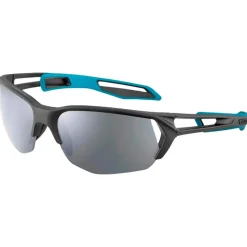 Lunettes de soleil Cebe S'Track L 2.0 Black Acapulco Matte Zone Polarized Brown Silver
