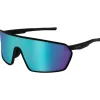 Lunettes de soleil Cebe Terra Matte Black Blue Mirror