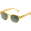 Lunettes de soleil Izipizi Sun #C Junior Yellow Honey Soft Grey
