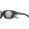 Lunettes de soleil Julbo Camino M Mat Aubergine Foncé Spectron 4