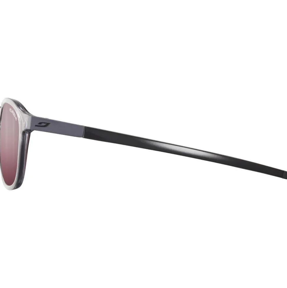 Lunettes de soleil Julbo Shine L Gris Translucide Brillant Noir Spectron Hd 3 Polarized