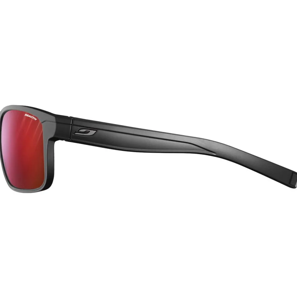 Lunettes de soleil Julbo Renegade Mat Noir Rouge Foncé Reactiv High Contrast 0-3