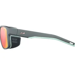 Lunettes de soleil Julbo Shield M Mat Gris Foncé Pastel Vert Reactiv Glare Control 1-3